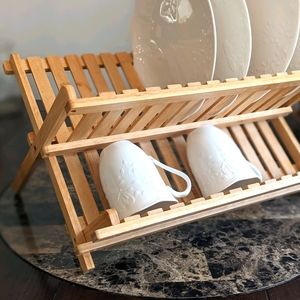 Bamboo Dish Drying Rack